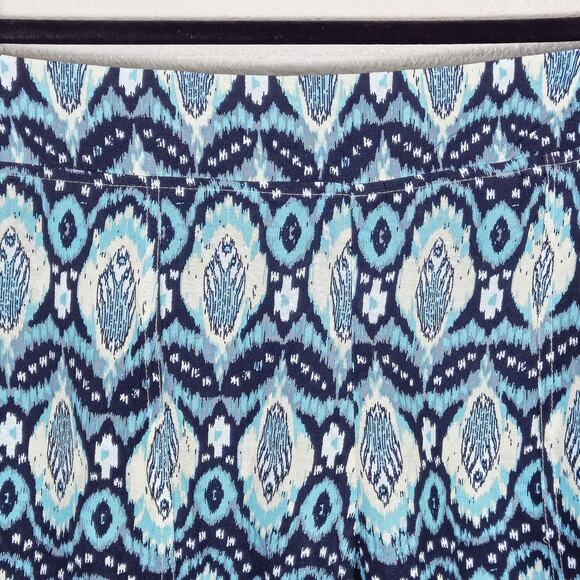 Wildfox Shorts Blue Print Women’s 3X Easy Breezy Bold Resortwear - Picture 4 of 10